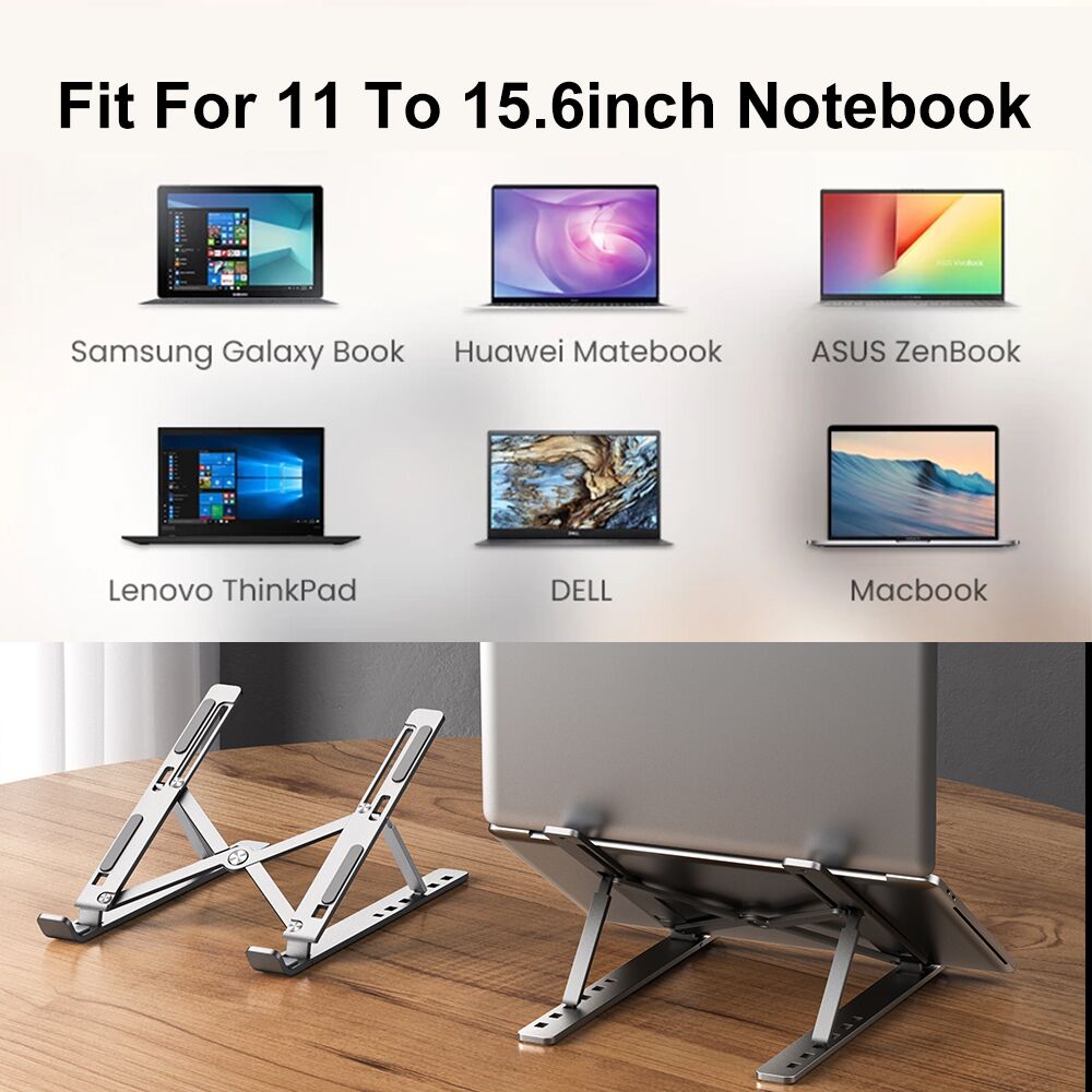 ADJUSTABLE ALUMINIUM LAPTOP STAND