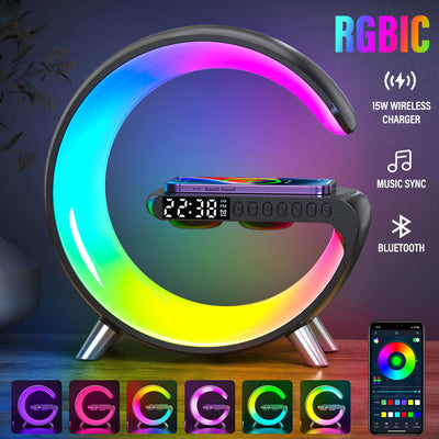 RGB G SHAPE LAMP WITH MULTI LIGHTS